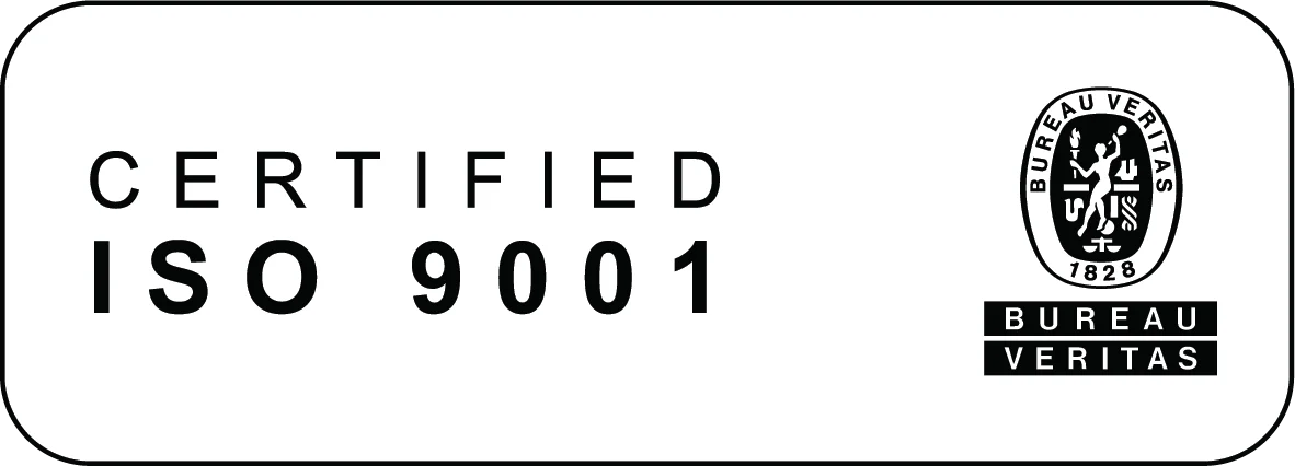Certified ISO 9001