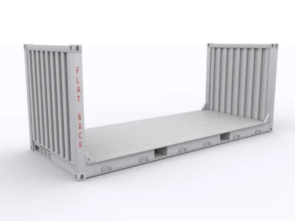 Rent 20' Flat Rack Container